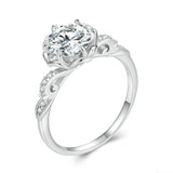 Fashion Platinum Plated Ring – Stylish Gifts — 2