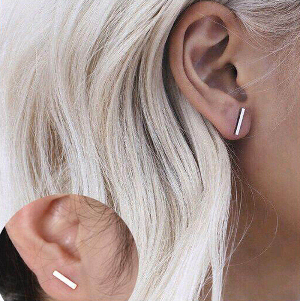 Flat earrings female earrings – Gifts for Her — 1