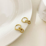 Earrings Chain Metal Frosty Steel Earrings – Useful Gifts — 1