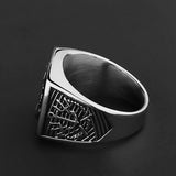 Nordic Viking Boat Anchor Titanium Steel Ring Pirate – Birthday Gifts — 8
