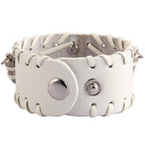 Personalized leather skull bullet alloy bracelet – Jewelry Gift Ideas — 4