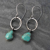 Long Minimalist Retro Turquoise Exaggerating Unique – Everyday Gifts — 1