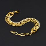 Bohemian Style Colorful Zircon Rhinestone Bracelet – Stylish Gifts — 4