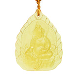 Kaiguang Topaz Gold God Of Wealth Pendant – Jewelry Gift Ideas — 5
