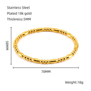 Fashion Bamboo Titanium Steel Bracelet Three – Jewelry Gift Ideas — 5