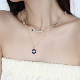Two Stacked Necklaces With Natural Crystals – Jewelry Gift Ideas — 2