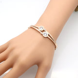 Roman Numerals Double Diamond Bracelet For Men – Jewelry Gift Ideas — 3