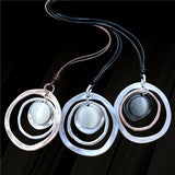 Concentric circle with sweater chain female – Gifts for Her — 1