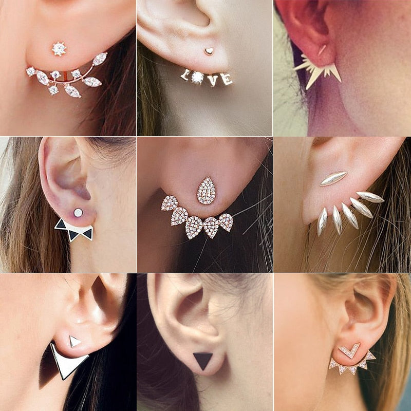 Rhinestone drop earrings – Stylish Gifts — 1