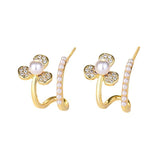 Popular Earrings Front And Back Wear Small Fresh – Small Gift Ideas — 3