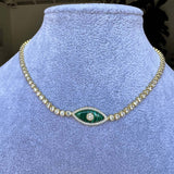 European And American Devil's Eye Necklace Zircon – Jewelry Gift Ideas — 15
