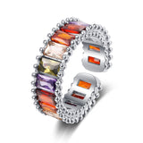 Colored Diamond Ladies Ring – Birthday Gifts — 3