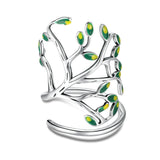 Pattern Life Tree Ring S925 Silver Ring – Gift Ideas — 1