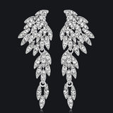Exaggerated Fashion Tassel Long Alloy Diamond Earrings – Stylish Gifts — 3