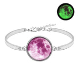 Galaxy Moon Time Gemstone Luminous Bracelet – Jewelry Gift Ideas — 8