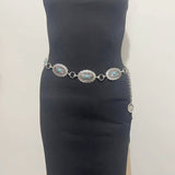 Women's Diamond Turquoise Waist Chain – Gifts for Her — 1