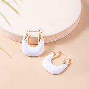 Irregular U Shape Hoop Earrings For Women – Gifts for Her — 2