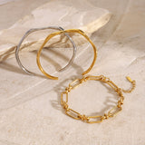 Classic Open 18K Plain Bracelet – Jewelry Gift Ideas — 2