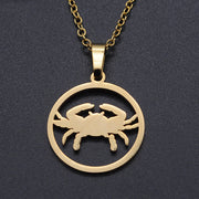 Titanium Steel Constellation Symbol Necklace – Jewelry Gift Ideas — 6