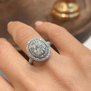 Oval Eight Heart Eight Arrow Zircon Ring – Gift Ideas — 1
