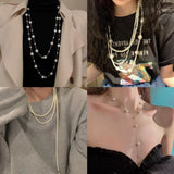 Irregular Long Pearl Necklace Niche – Jewelry Gift Ideas — 16