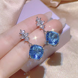 Aquamarine Topaz Pendant Yellow Diamond Suit – Jewelry Gift Ideas — 3