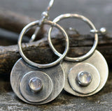 Geometric Round Ring Earrings – Unique Gift Ideas — 2