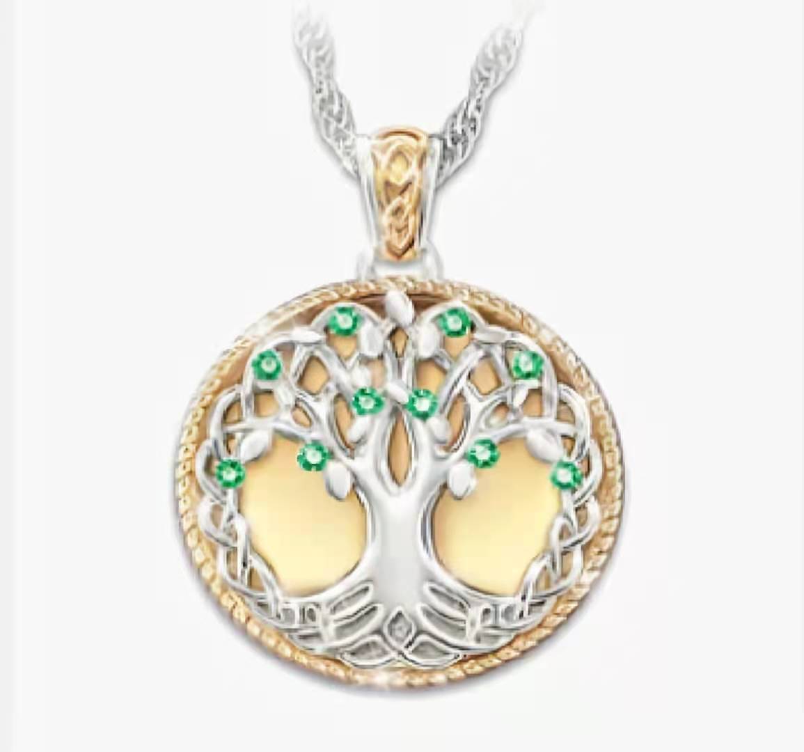 Creative Round Alloy Two-color Electroplating – Jewelry Gift Ideas — 1