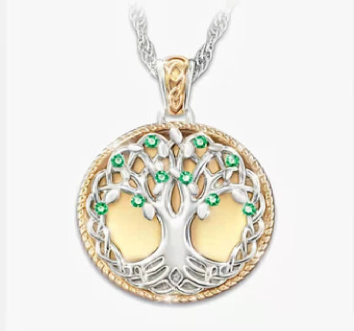 Creative Round Alloy Two-color Electroplating – Jewelry Gift Ideas — 1