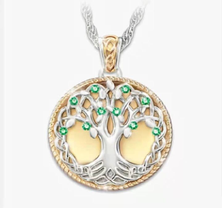 Creative Round Alloy Two-color Electroplating – Jewelry Gift Ideas — 1