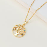 Creative Colorful Tree Of Life Pendant Necklace – Jewelry Gift Ideas — 11