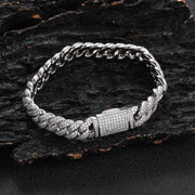 Fashion Brand Hip Hop 18K Gold Zircon Bracelet – Jewelry Gift Ideas — 3