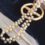 Hand-woven pearl necklace – Jewelry Gift Ideas — 5