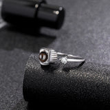 Rose Projection Couple Ring – Gifts for Couples — 3
