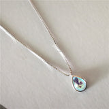 925 Silver Necklace Female Ins Simple Aurora – Jewelry Gift Ideas — 8