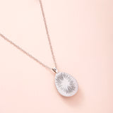 Fashion Aurora Mountains Starry Glass Necklace – Jewelry Gift Ideas — 2