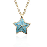 Creative Color Fluorescent Starfish Shell – Jewelry Gift Ideas — 7