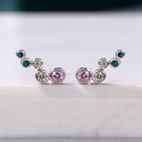 Elegant Shining Simple Circle Women's Earrings – Gifts for Her — 6
