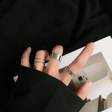 Female Personalized Wide Index Finger Ring Set – Jewelry Gift Ideas — 2
