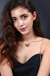 Weixing puppy titanium steel necklace – Jewelry Gift Ideas — 6