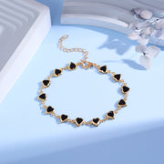 Sweet Beaded Candy Color Heart Bracelet – Jewelry Gift Ideas — 14