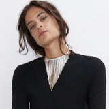 Rhinestone Tassel Metal Necklace – Jewelry Gift Ideas — 2