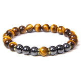 Black Gallstone Bracelet Tiger Eye Energy Fitness – Jewelry Gift Ideas — 4