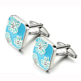 French cuffs metal painted cufflinks – Everyday Gifts — 5