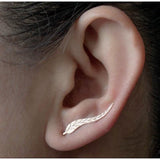European And American Earrings Simple Leaf Alloy – Practical Gifts — 2