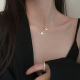 925 Silver Butterfly Necklace And Clavicle Chain – Jewelry Gift Ideas — 1