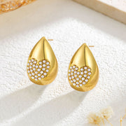 18K Gold Stainless Steel Simple Geometric Water – Unique Gift Ideas — 4