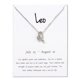 Twelve Constellation Necklace Pendant Female – Jewelry Gift Ideas — 19