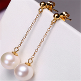Freshwater pearl ear wire – Holiday Gift Ideas — 1