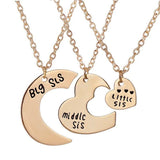 Girlfriends Stitching Necklace Finger Combination – Jewelry Gift Ideas — 1